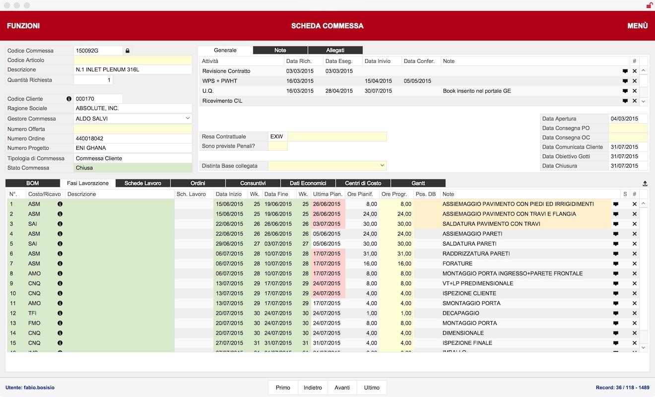 Order management app